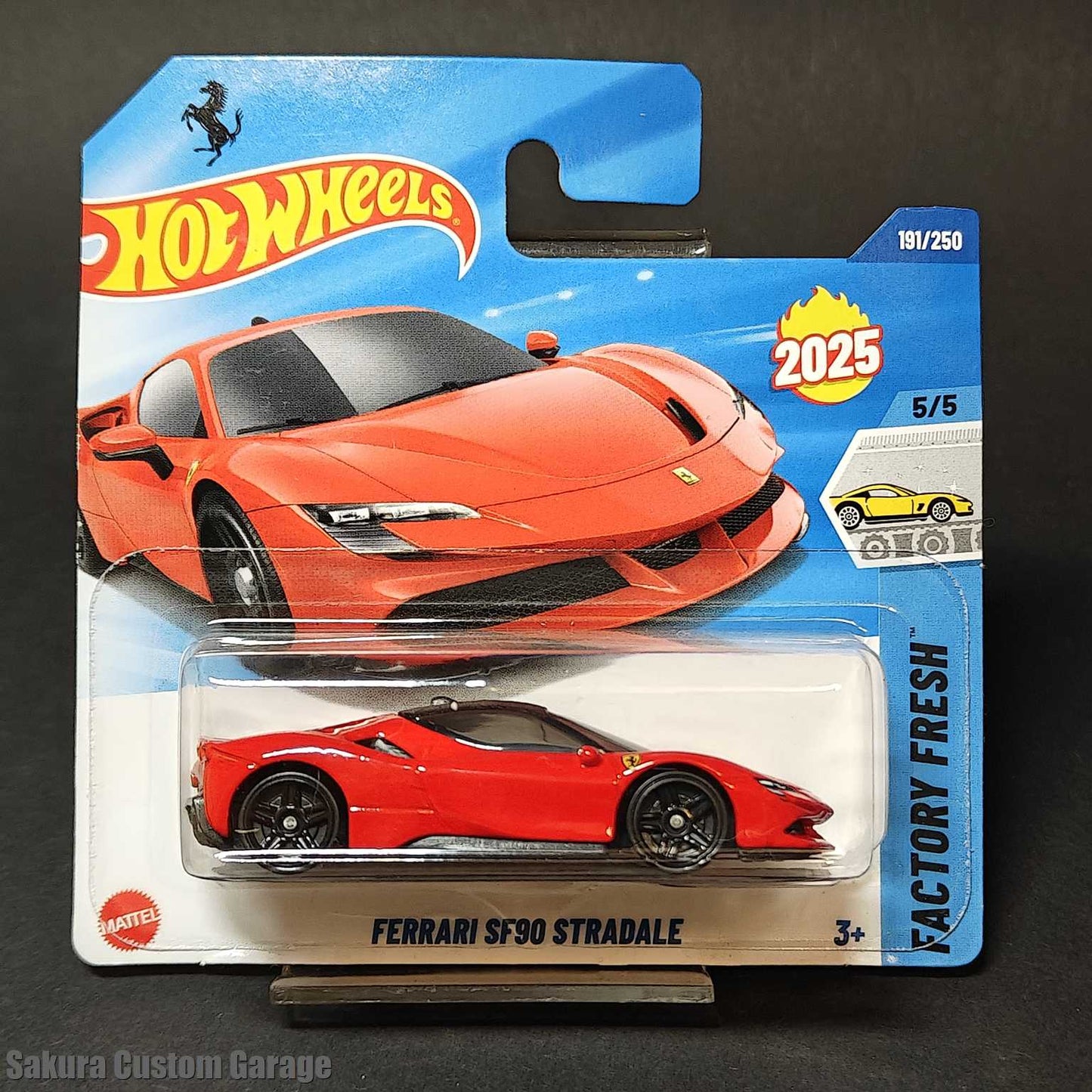 Hot Wheels - Ferrari SF90 Stradale (2025) 5/5 Factory Fresh 191/250