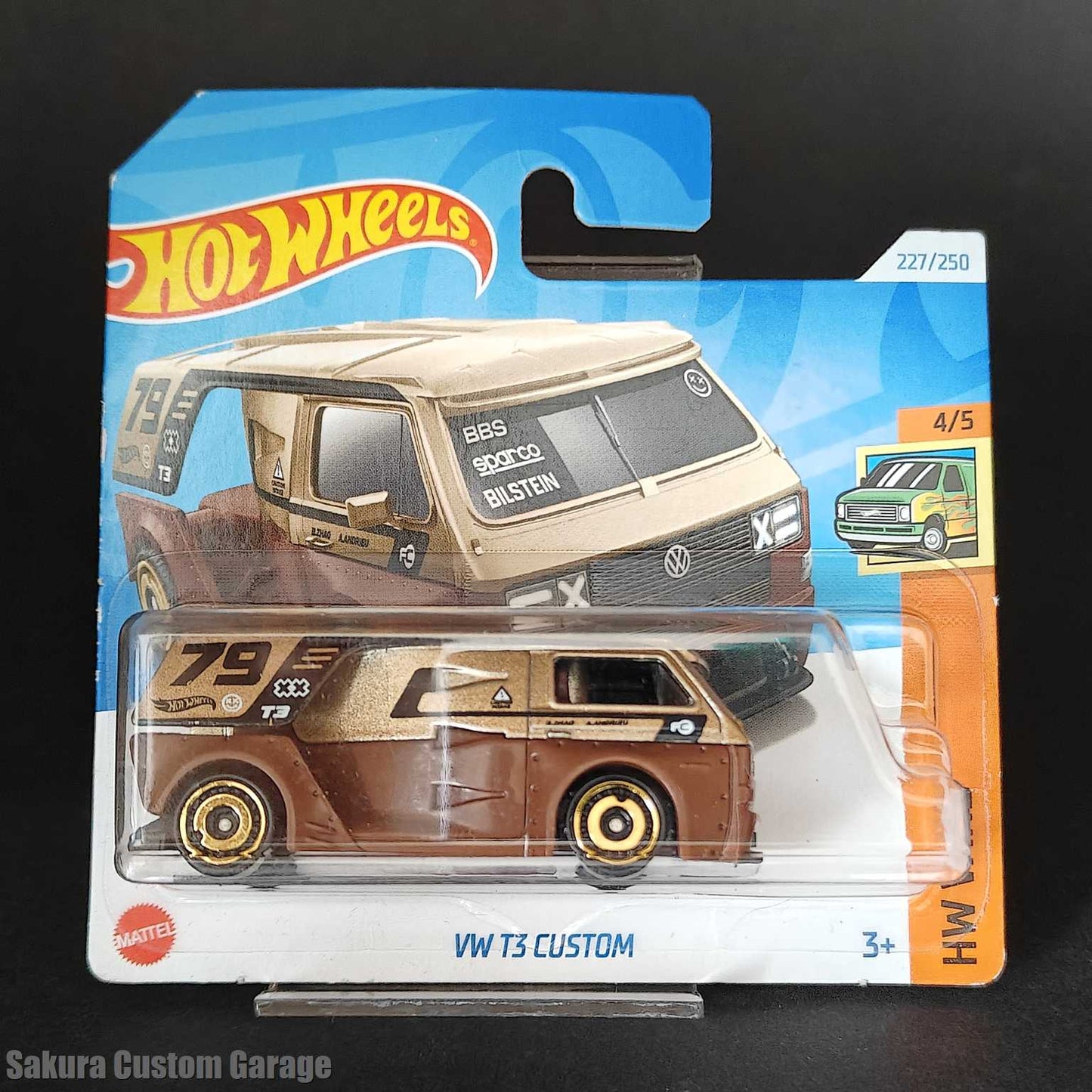 Hot Wheels - Volkswagen T3 Custom (2025) 4/5 HW Vans 227/250