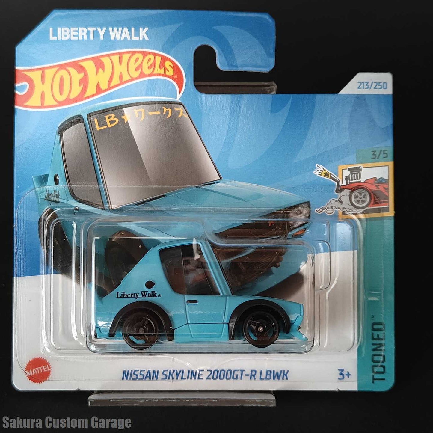 Hot Wheels - Nissan Skyline 2000GT-R LBWK (2024) 3/5 Tooned 213/250