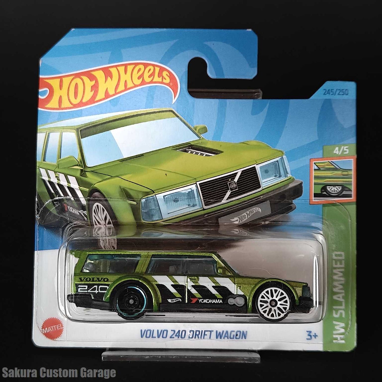 Hot Wheels - Volvo 240 Drift Wagon (2023) 4/5 HW Slammed 245/250
