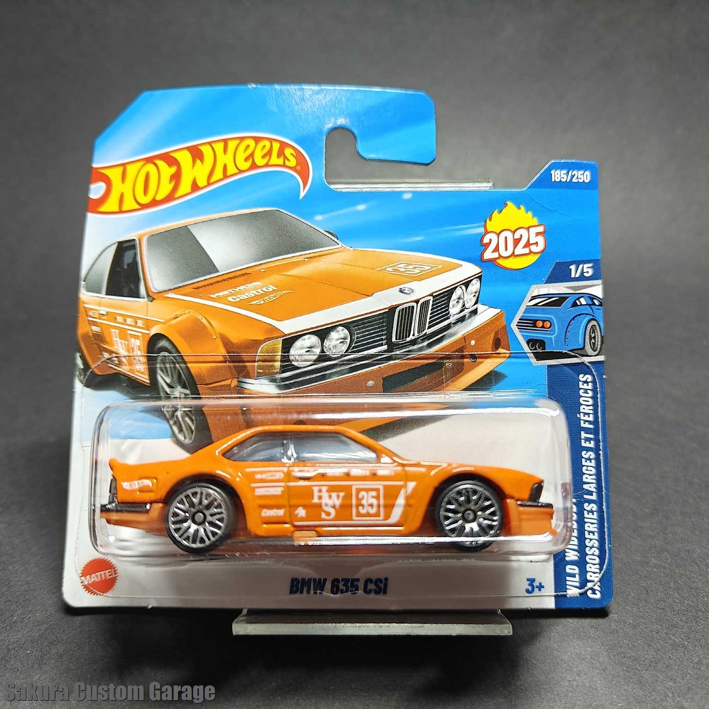 Hot Wheels - BMW 635 CSi (2025) 1/5 Wild Widebody 185/250
