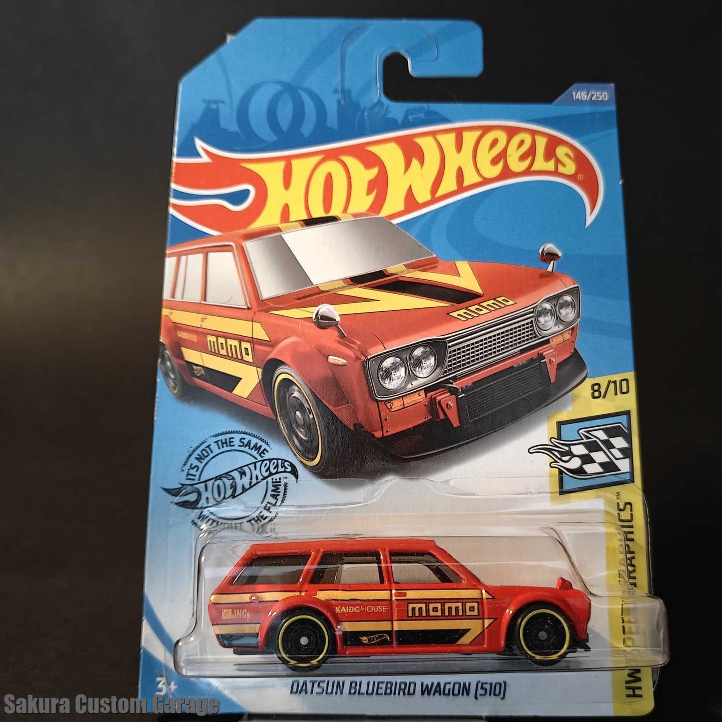 Hot Wheels - Datsun Bluebird Wagon 510 (2020) 8/10 HW Speed Graphics 146/250