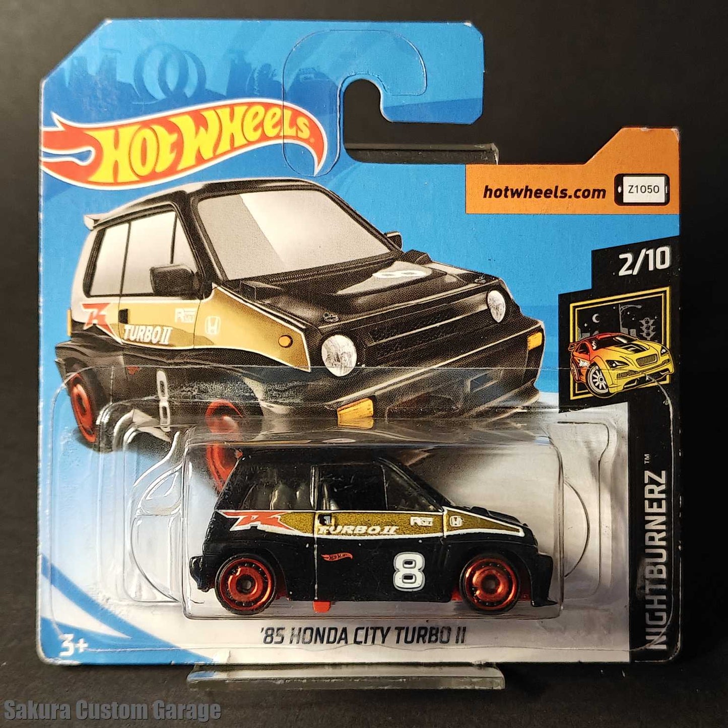 Hot Wheels - '85 Honda City Turbo II (2019) 2/10 Night Burnerz 81/250
