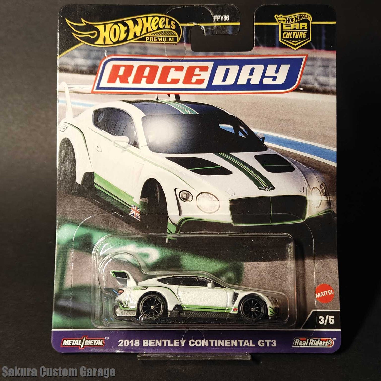 Hot Whšeels - 2018 Bentley Continental GT3 (2024) - Car Culture: Race Day 3/5