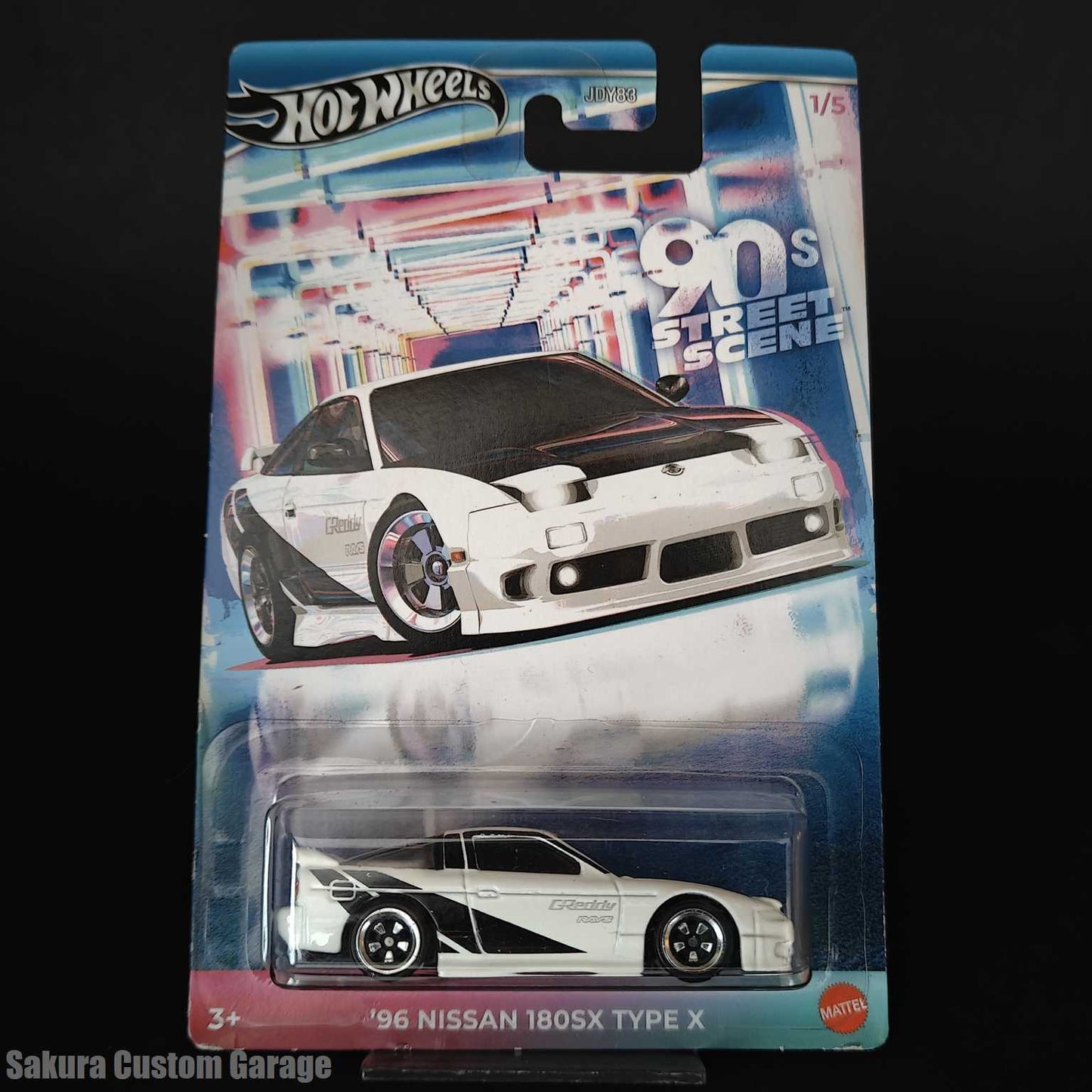 Hot Wheels - '96 Nissan 180SX Type X (2025) 90s Street Scene 1/5
