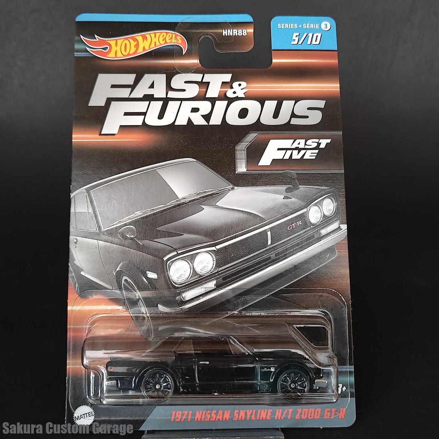 Hot Wheels - 1971 Nissan Skyline H/T 2000 GT-R (2023) Fast & Furious 5/10