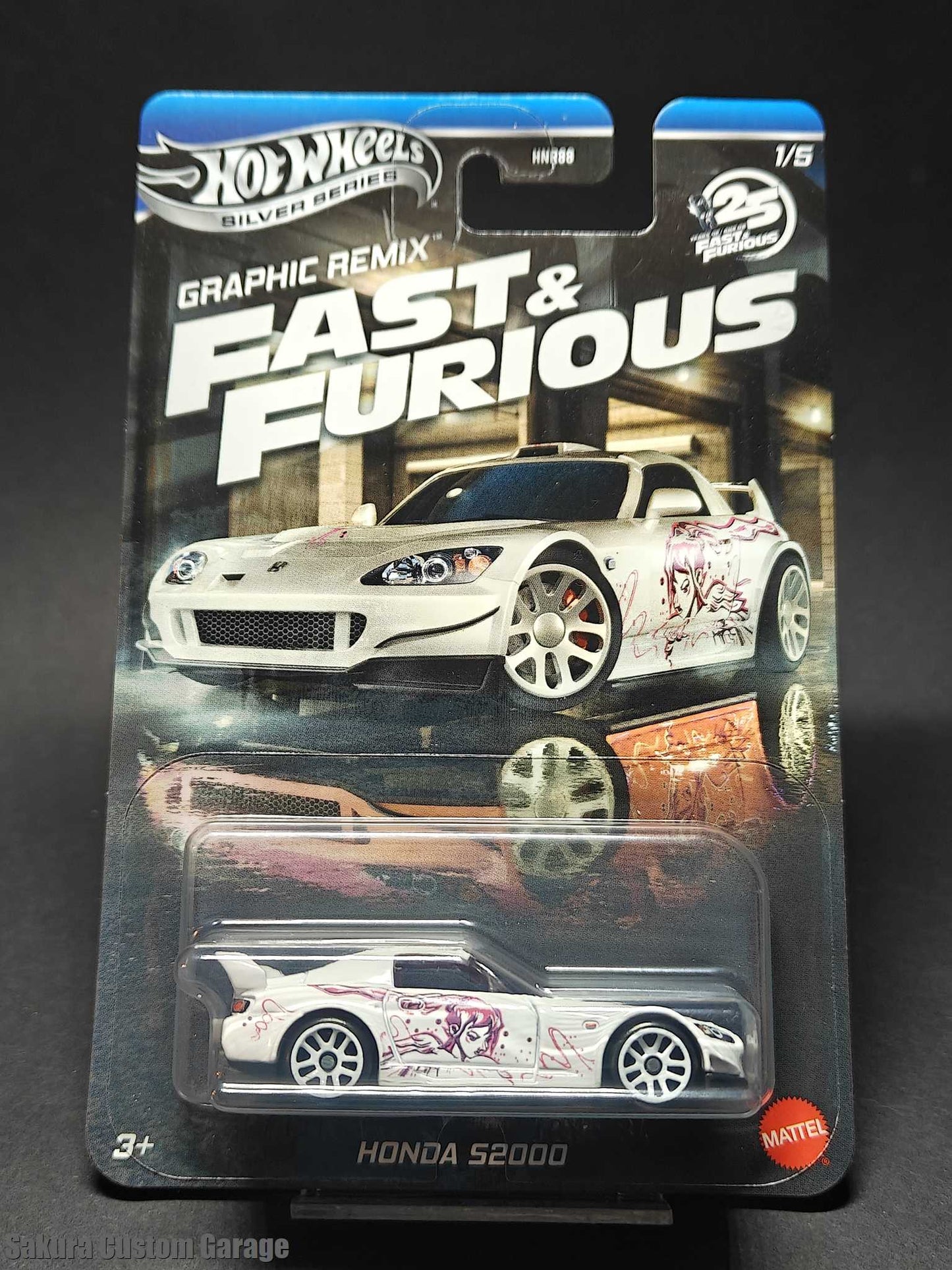 Hot Wheels - Honda S2000 (2025) Fast & Furious - Graphic Remix 1/5