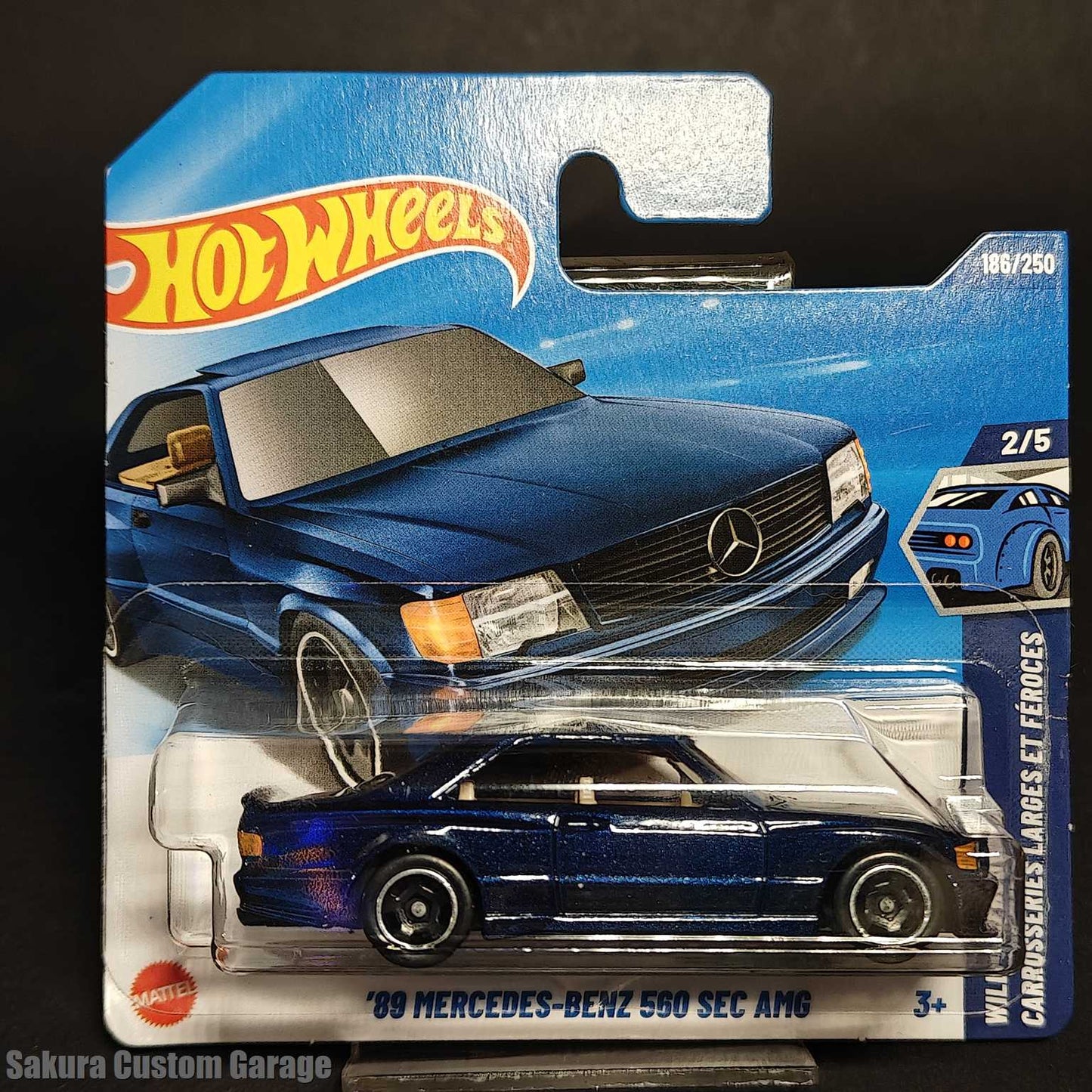 Hot Wheels - '89 Mercedes-Benz 560 SEC AMG (2025) 2/5 Wild Widebody 186/250