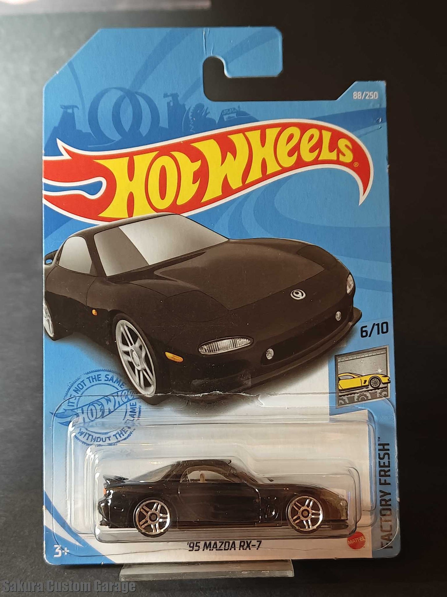 Hot Wheels - '91 Mazda RX-7 (2021) 6/10 Factory Fresh 88/250