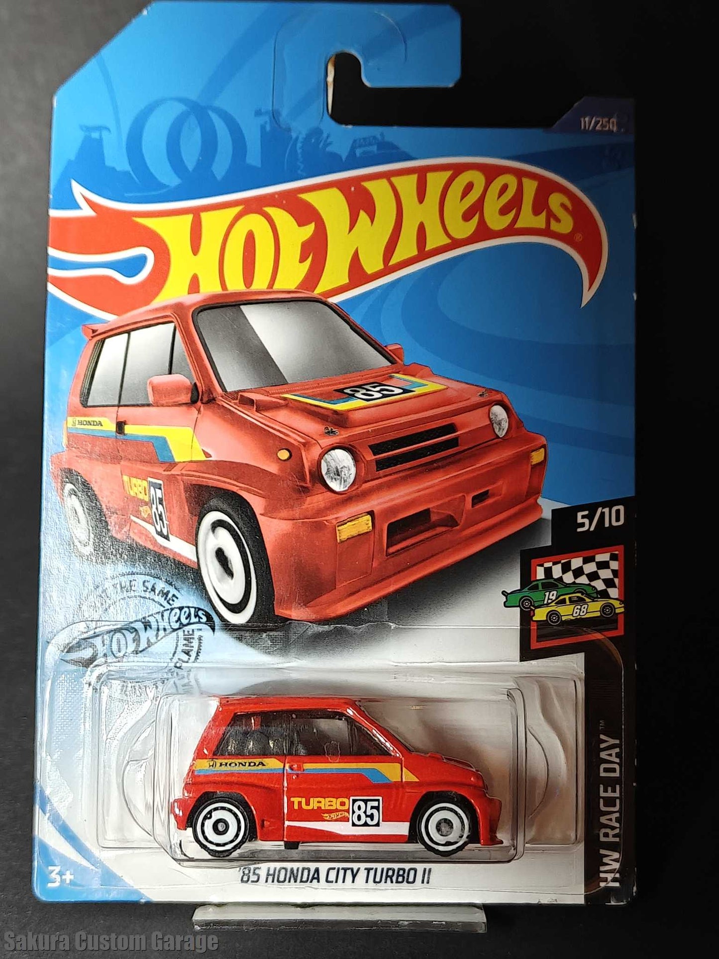 Hot Wheels - '85 Honda City Turbo II (2020) 5/10 HW Race Day 11/250