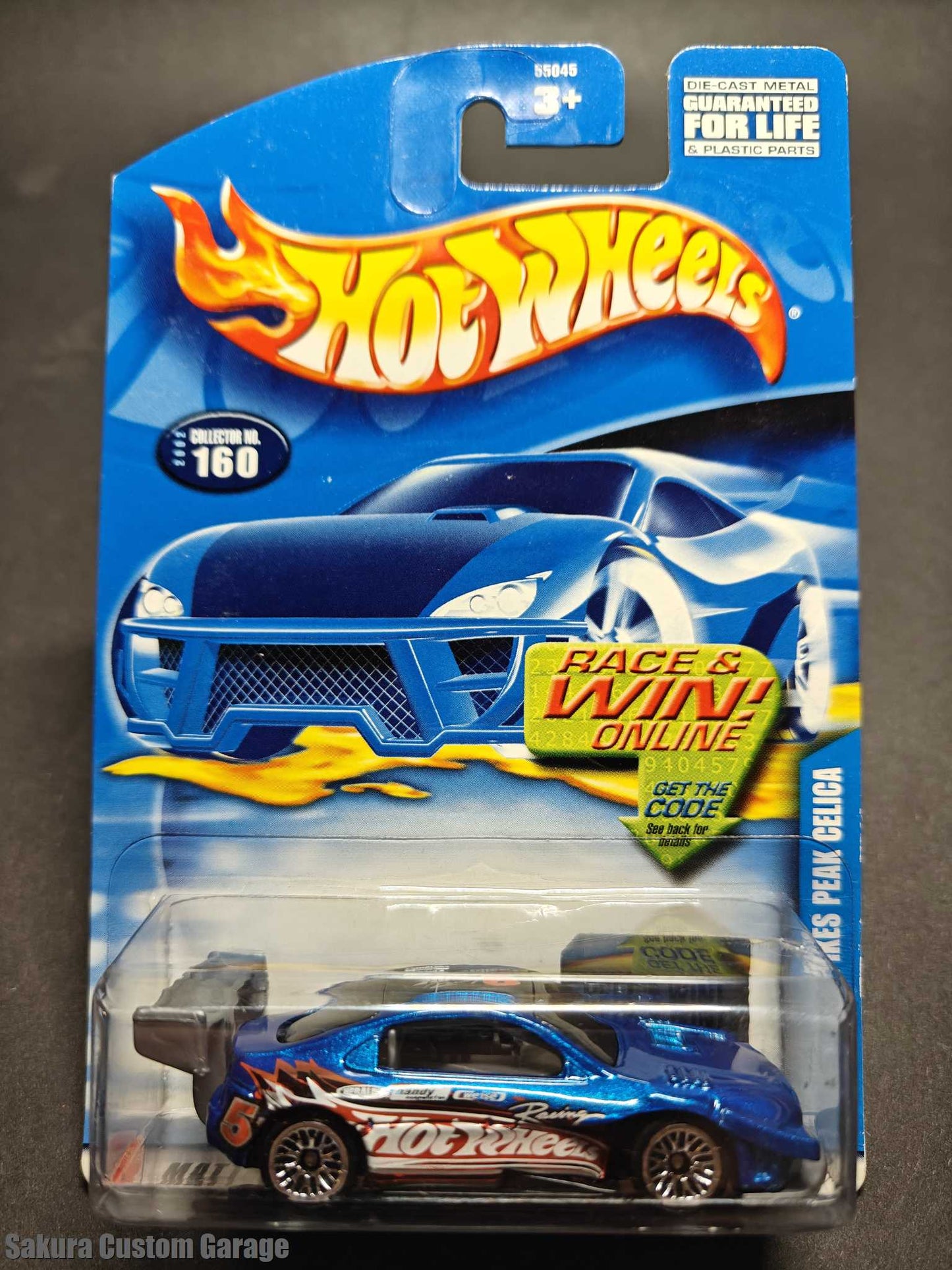 Hot Wheels - Pikes Peak Celica (2002) Mainline Series #160