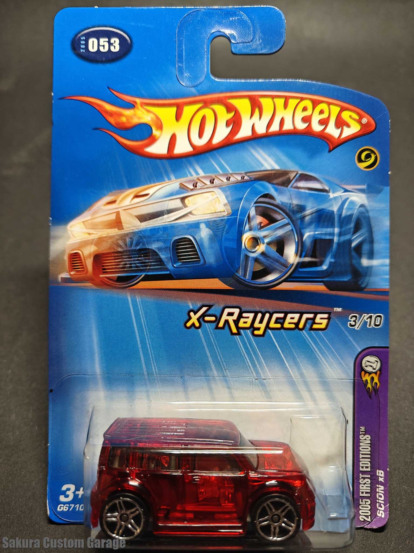 Hot Wheels - Scion xB (2005) 63/100 2005 First Editions , X-Racers #53