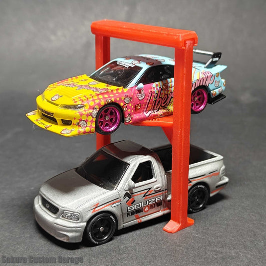 SCG 1/64 Displays - Workshop Lift - Version 2 (Red)