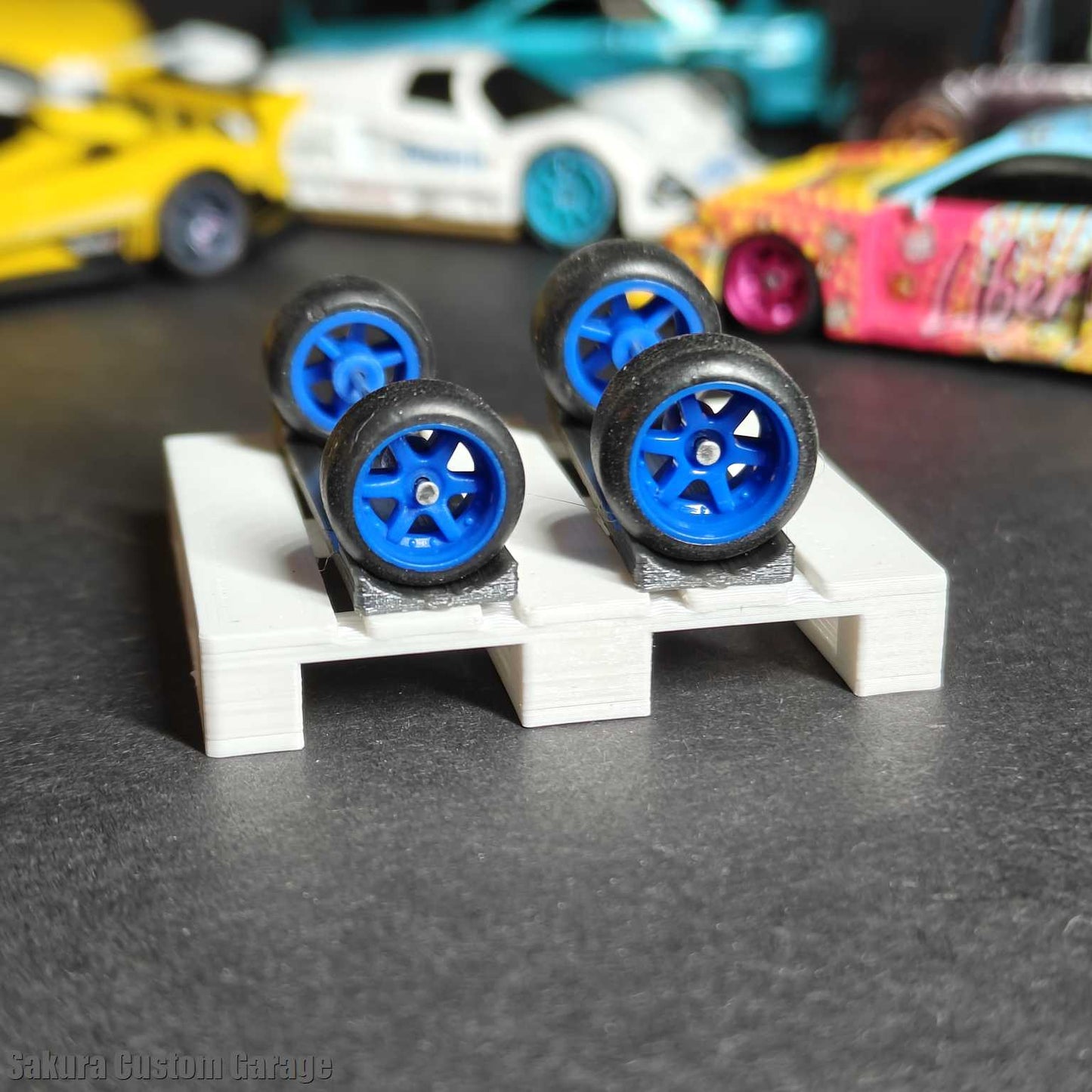 SpeedRides: 6-spoke Dished (Blue)