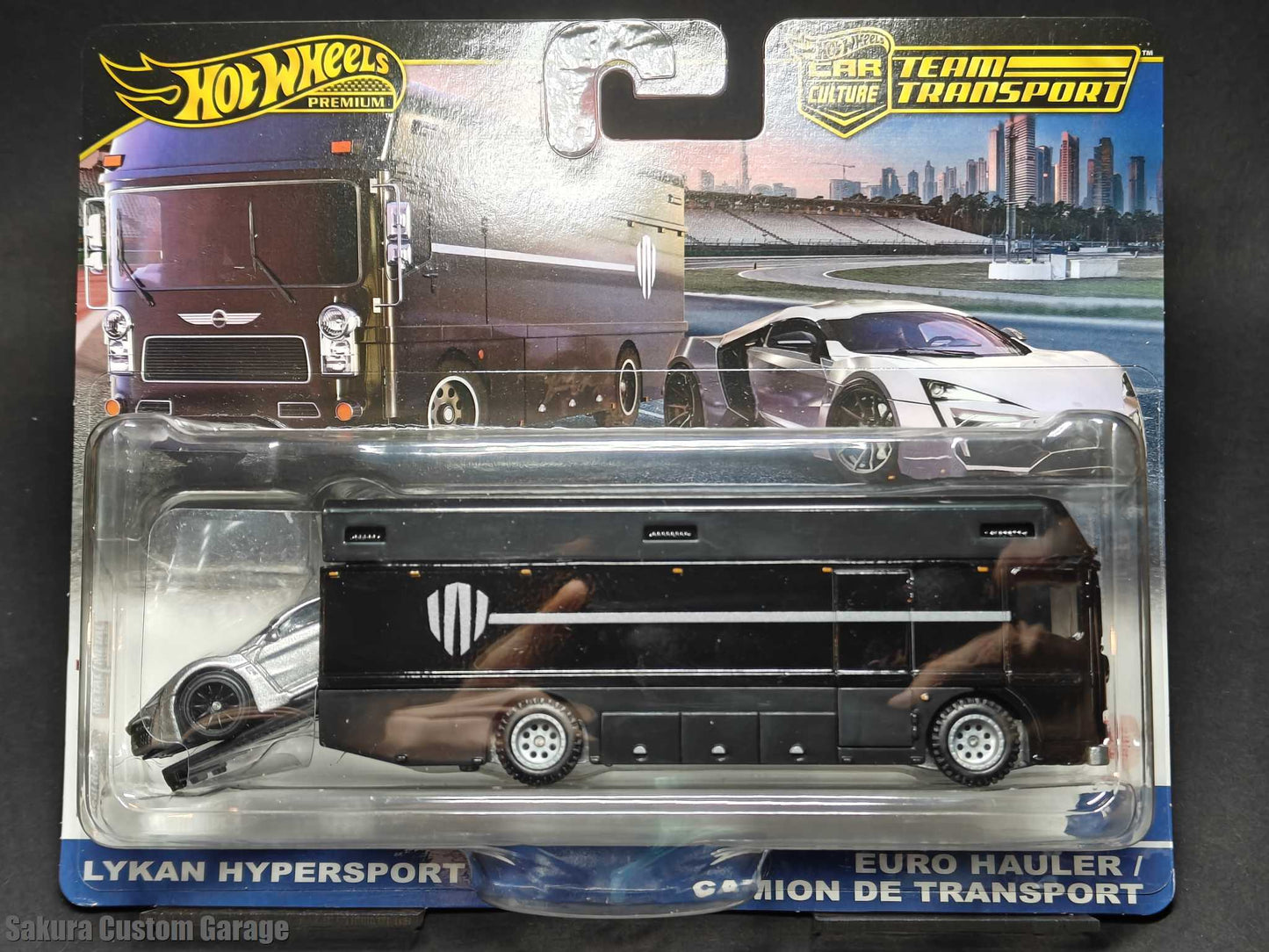 Hot Wheels - Lykan HyperSport & Euro Hauler (2025) Car Culture Team Transport #85