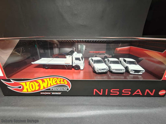 Hot Wheels - Nissan Premium Collector Set Diorama (2023)