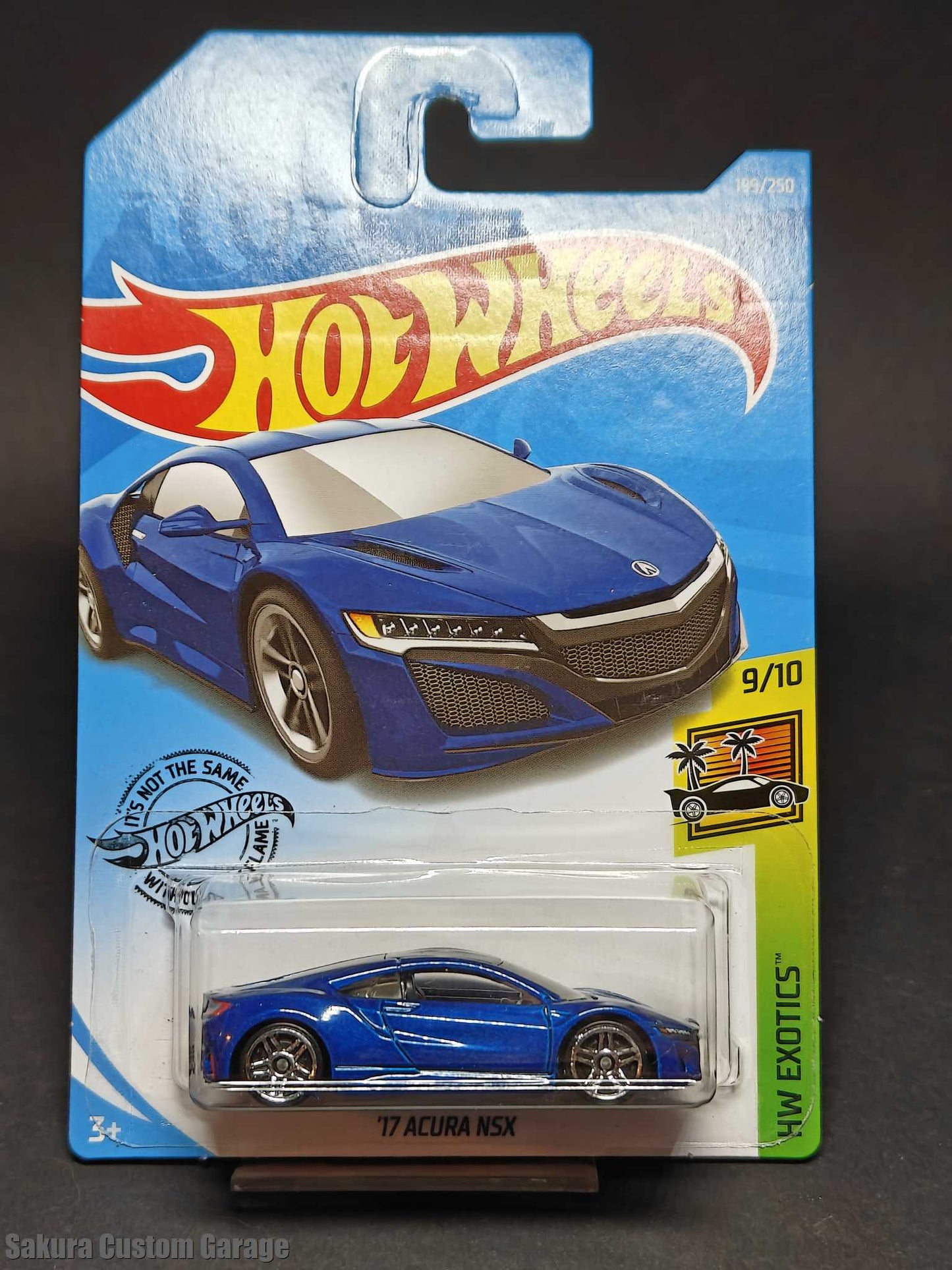 Hot Wheels - '17 Acura NSX (2019) 9/10 HW Exotics 199/250