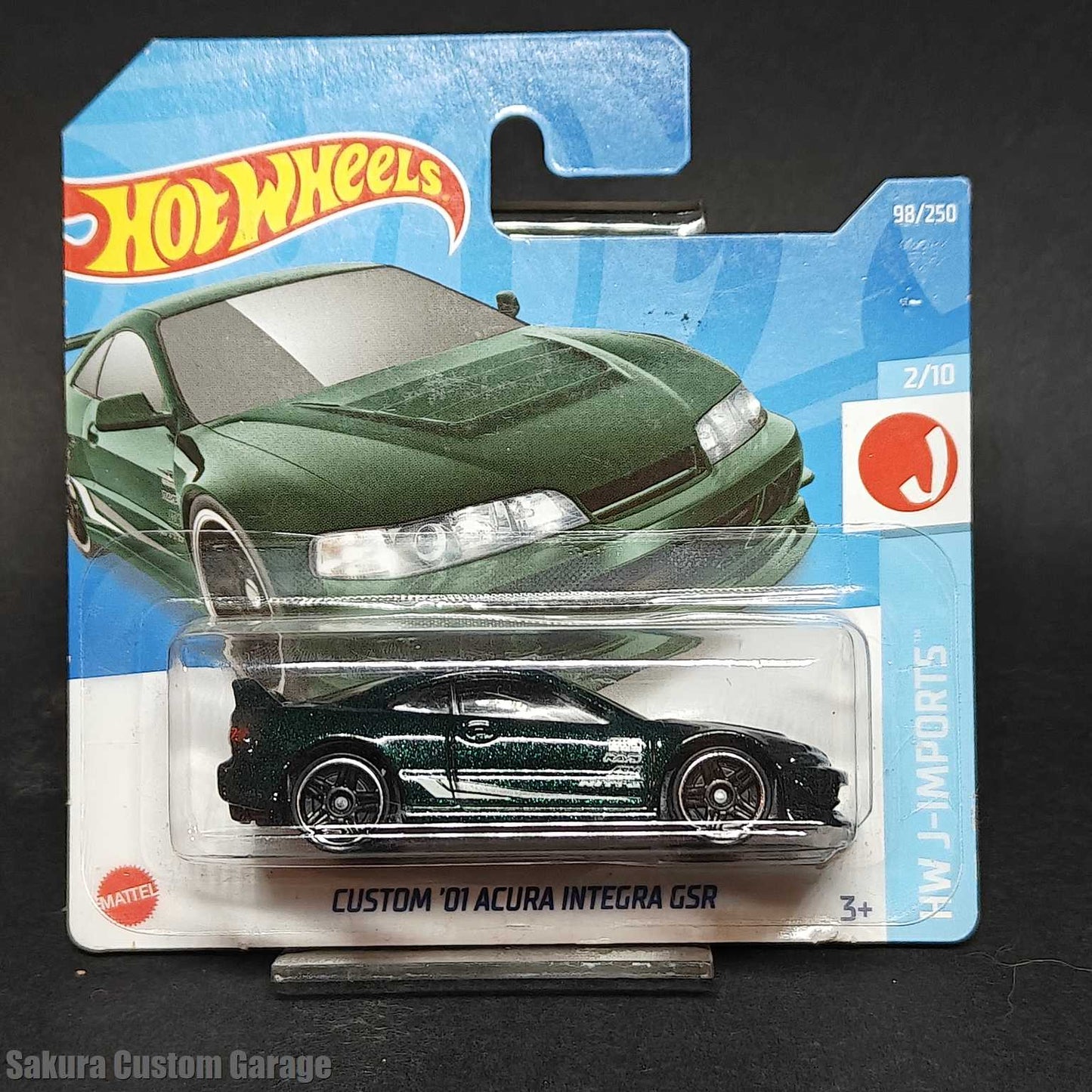 Hot Wheels - Custom '01 Acura Integra GSR (2022) 2/10 HW J-Imports 98/250