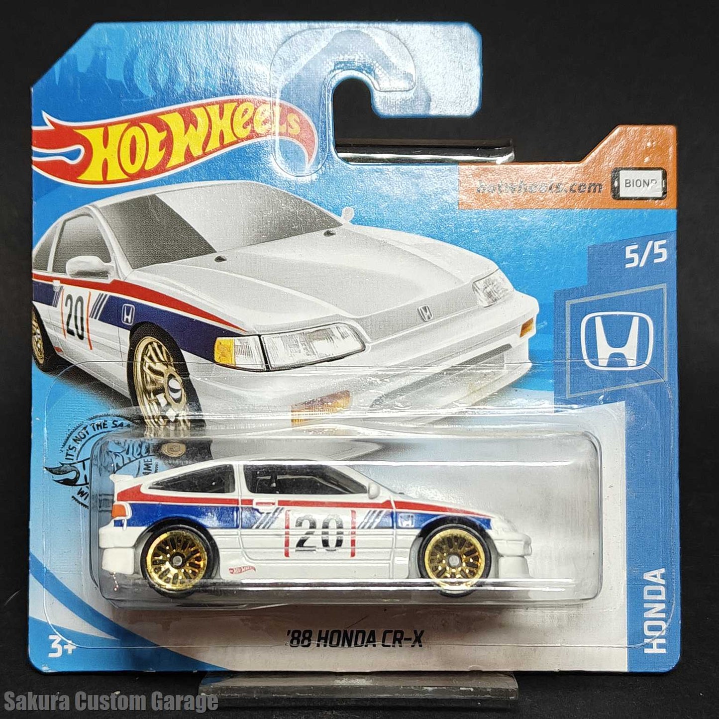 Hot Wheels - '88 Honda CR-X (2020) 5/5 Honda 123/250