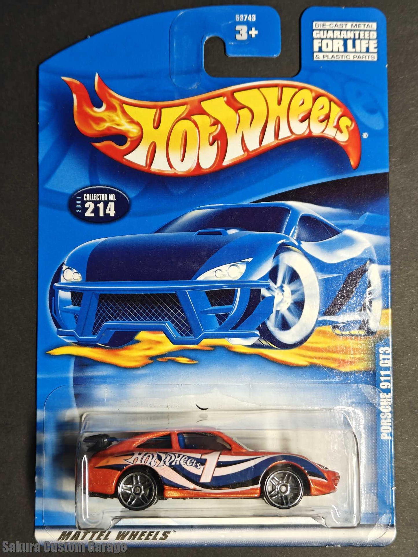 Hot Wheels - Porsche 911 GT3 Cup (2001) #214