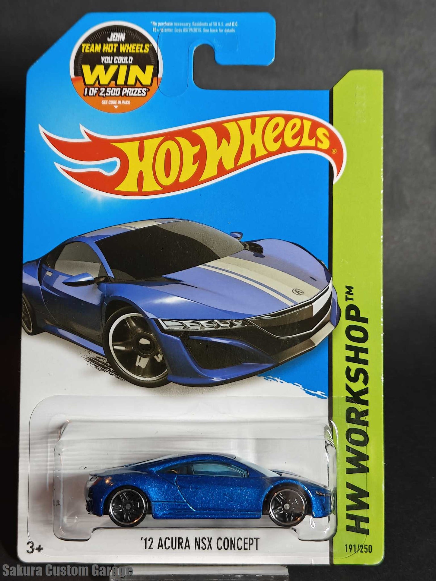 Hot Wheels - '12 Acura NSX Concept (2015) Speed Team 191/250