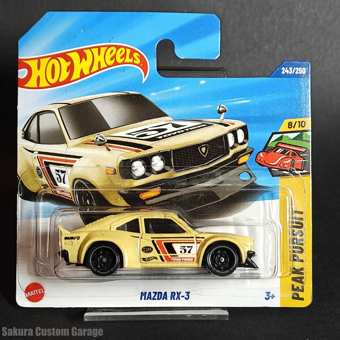 Hot Wheels - Mazda RX-3 (2025) 8/10 Peak Pursuit 243/250