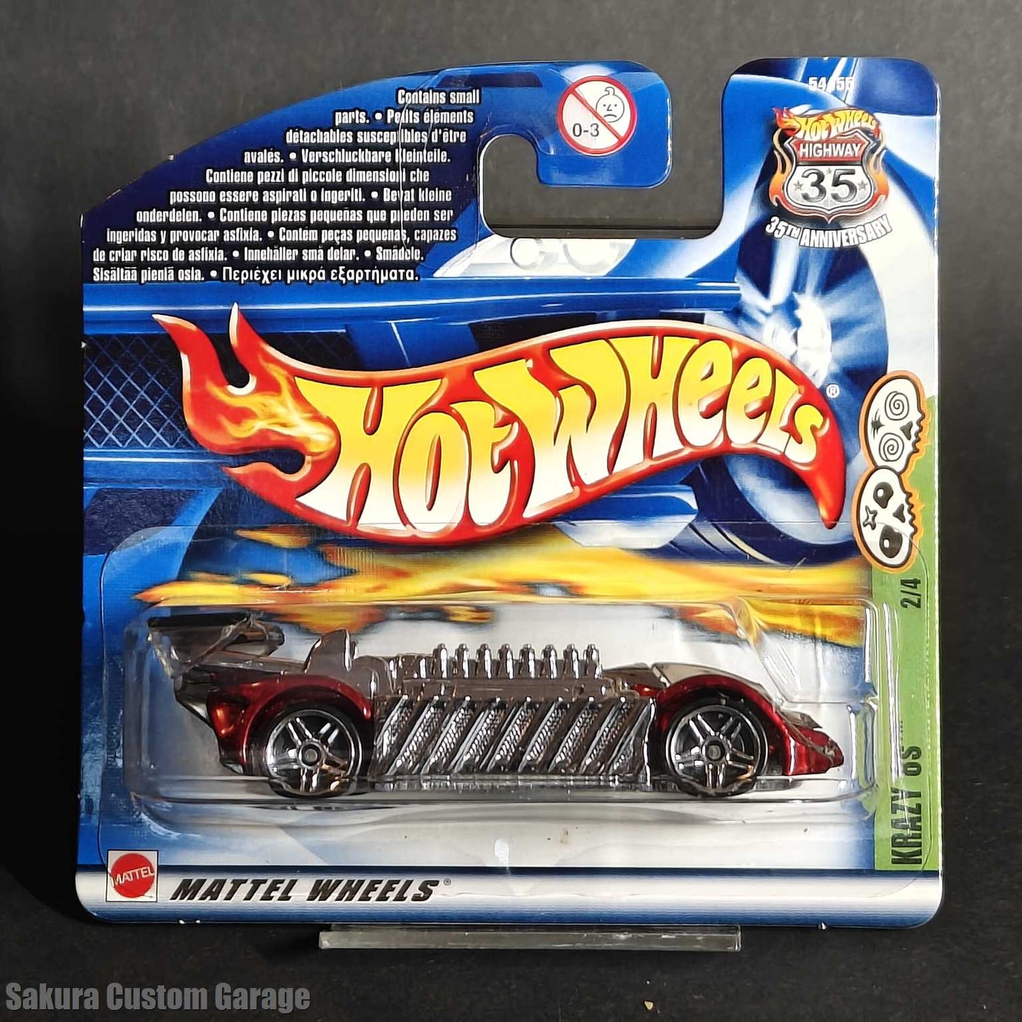 Hot Wheels - Krazy 8S (2002) 2/4 Grave Rave 54/55 #100