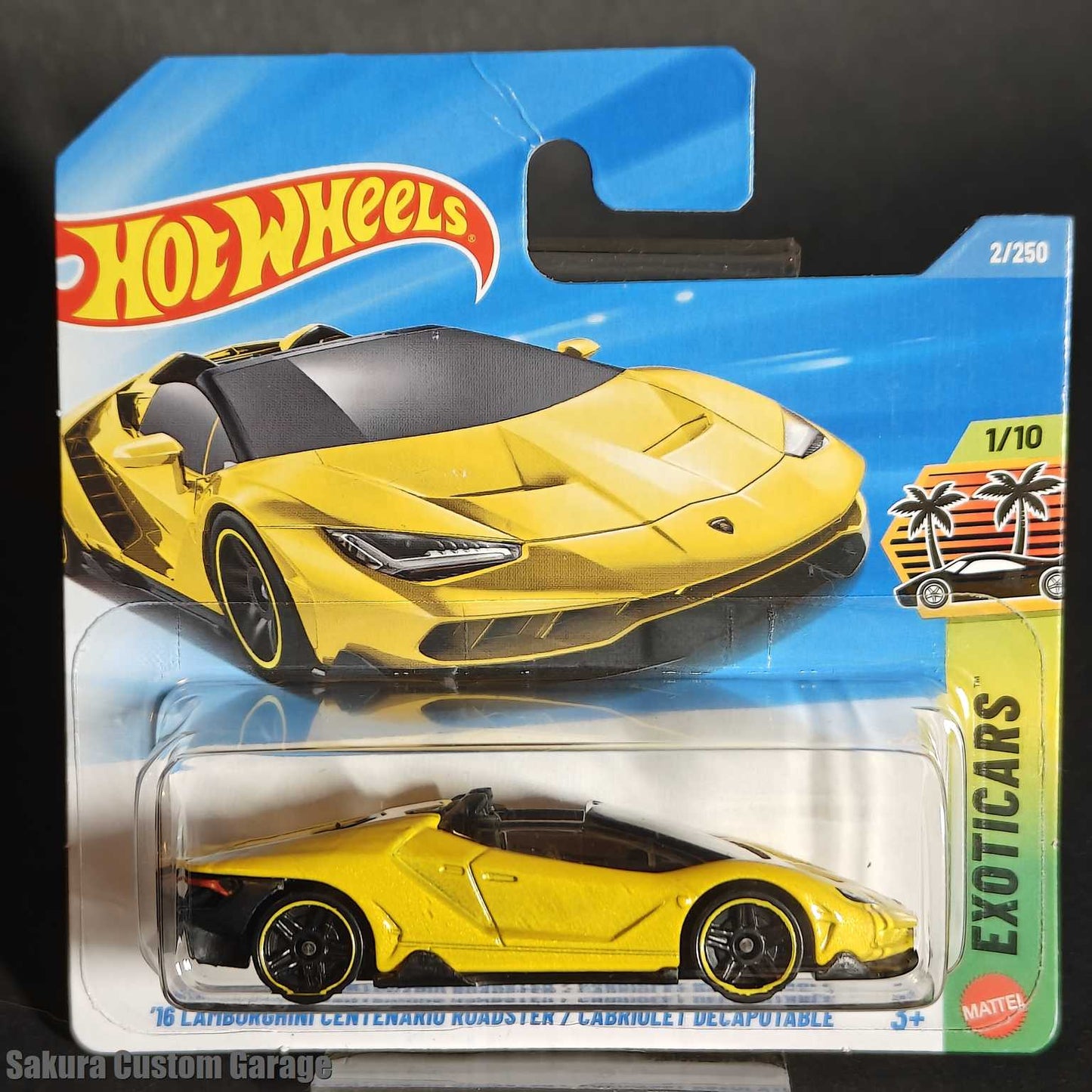 Hot Wheels - '16 Lamborghini Centenario Roadster (2026) 1/10 Exoticars 2/250