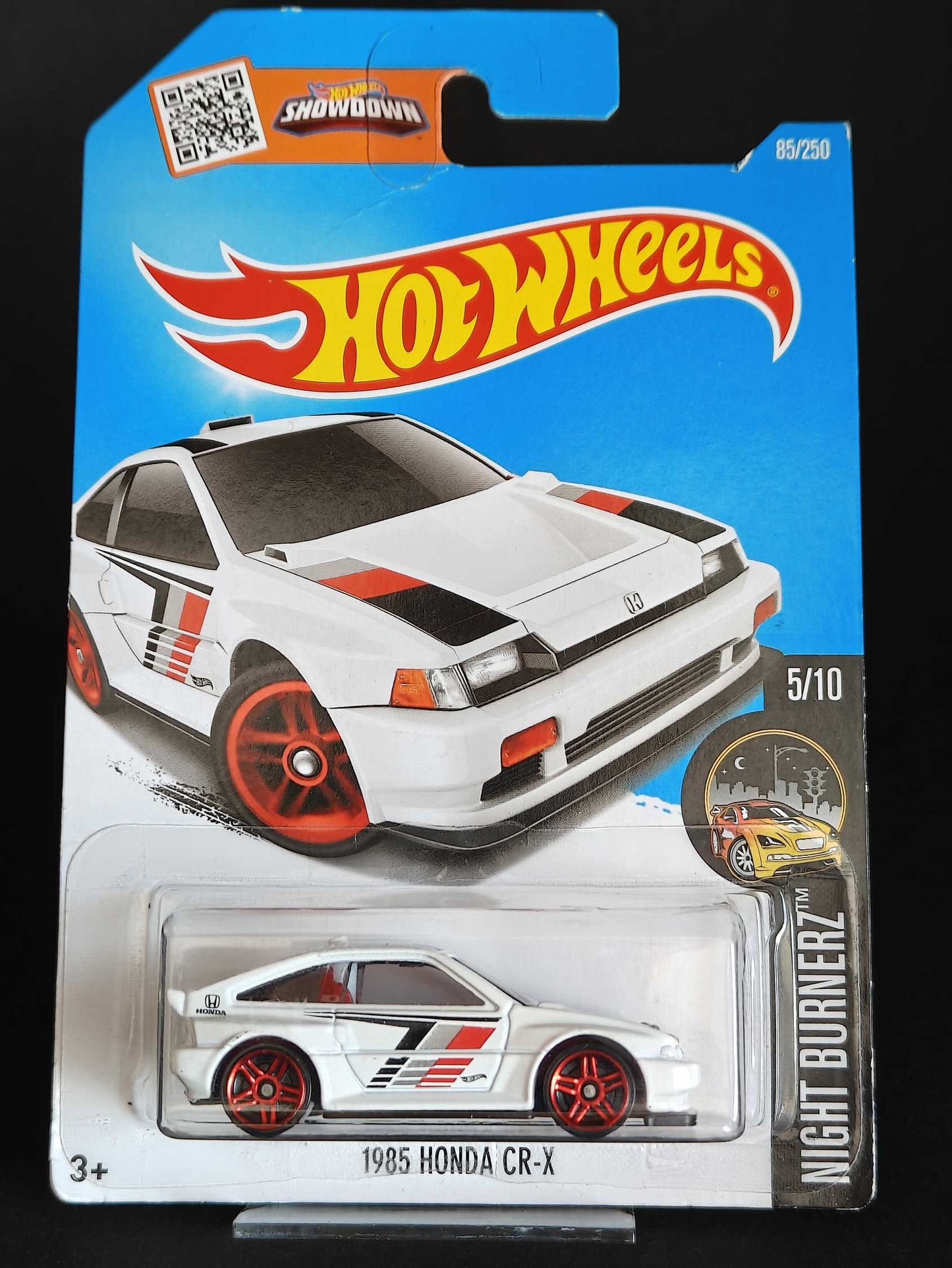 Hot Wheels - 1985 Honda CR-X (2016) 5/10 Night Burnerz 85/250