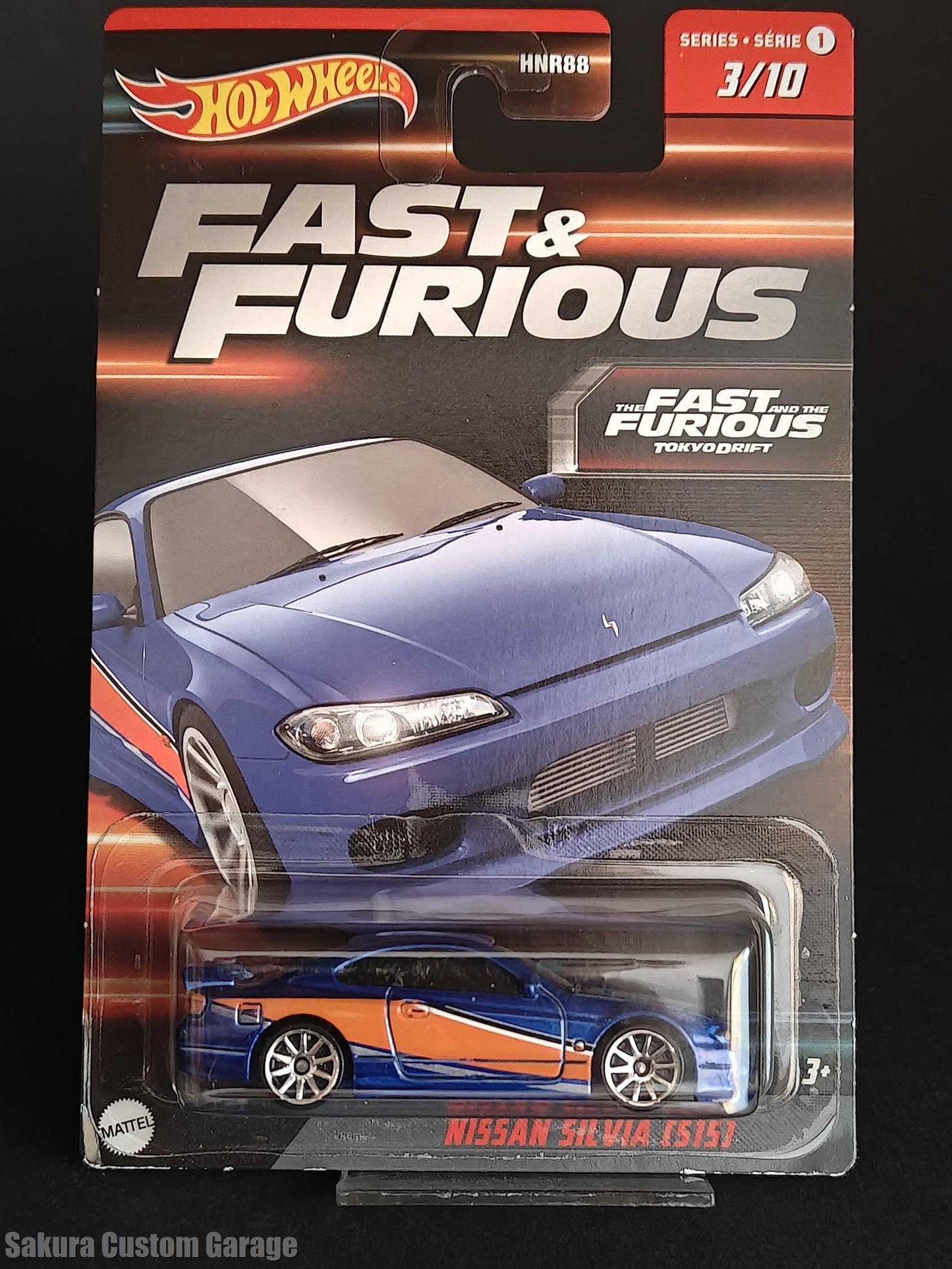 Hot Wheels - Nssan Silvia S15 (2023) Fast & Furious 3/10