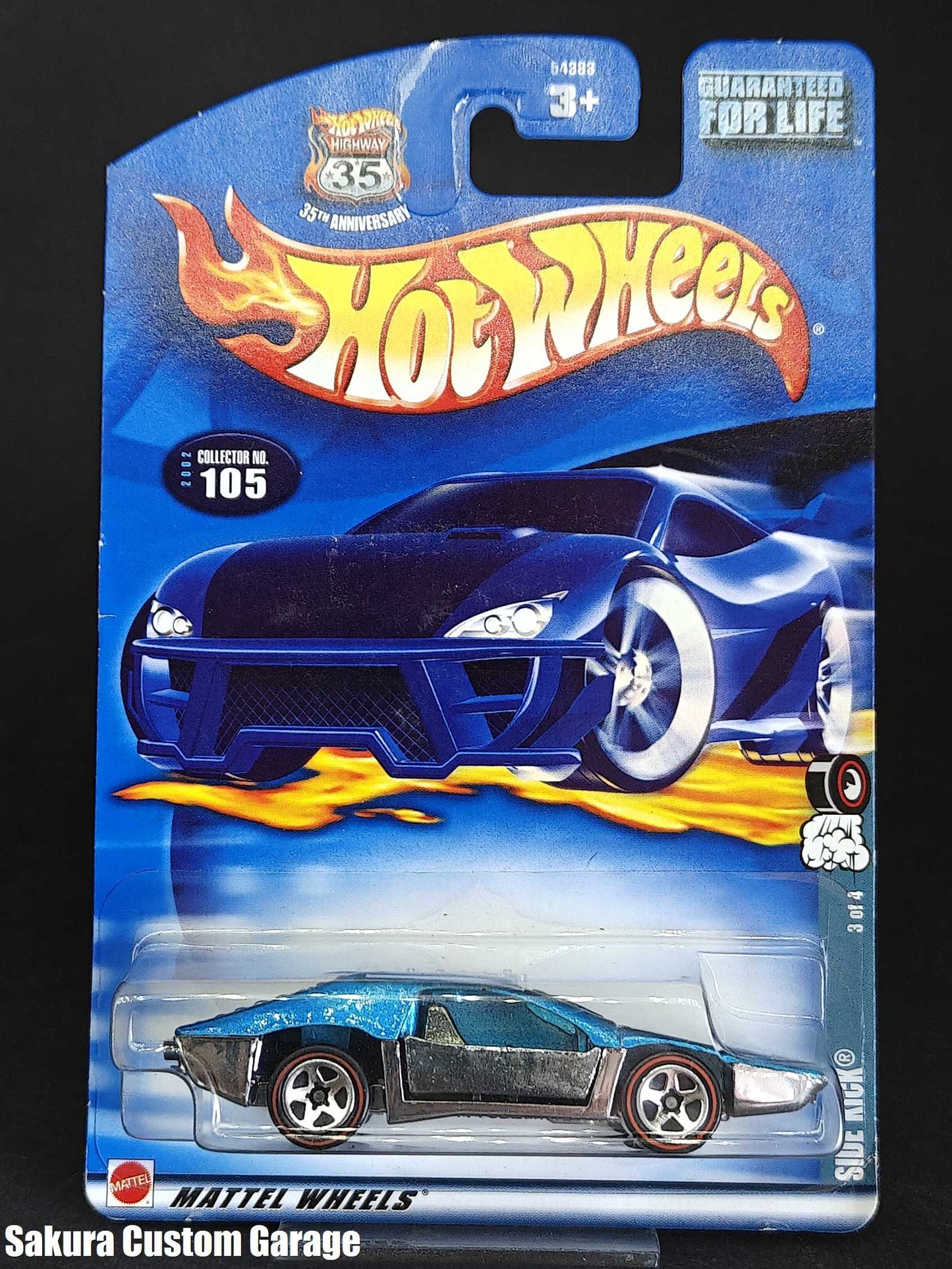 Hot Wheels: Side Kick (2002) 3/4 Red Lines #105