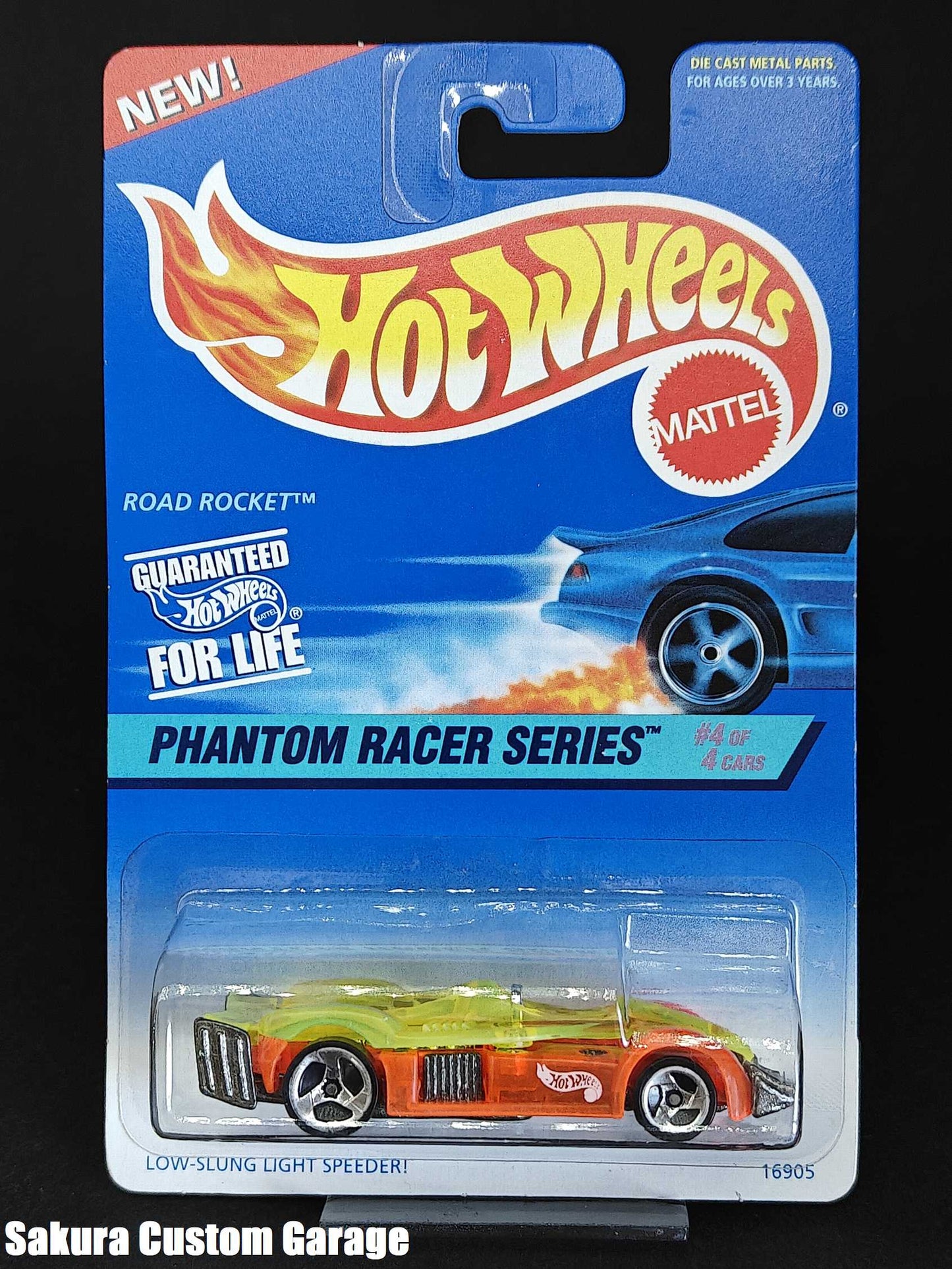 Hot Wheels - Road Rocket (1997) 4/4 Phantom Racer #532
