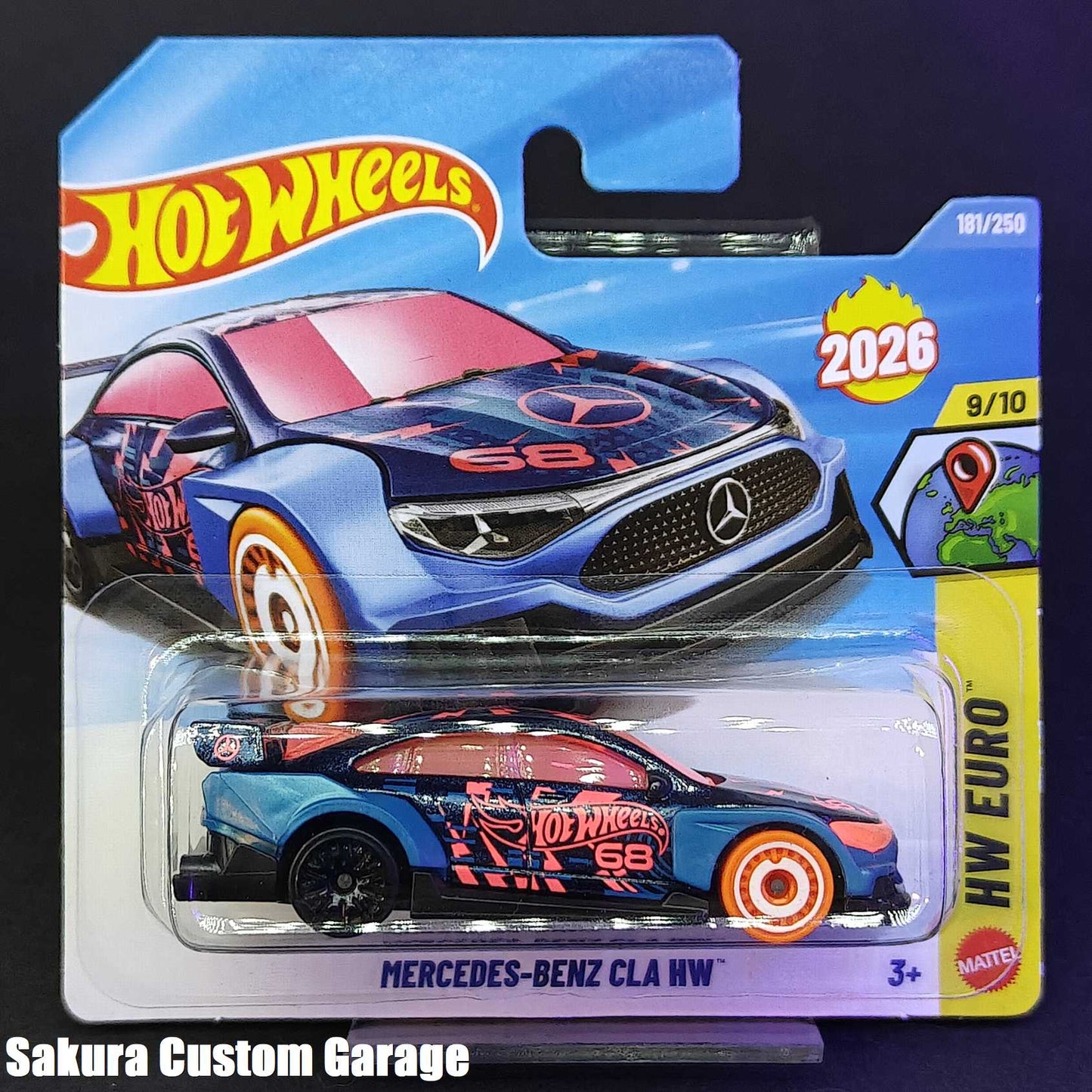 Hot Wheels - Mercedes-Benz CLA HW (2026) 9/10 HW Euro 181/250