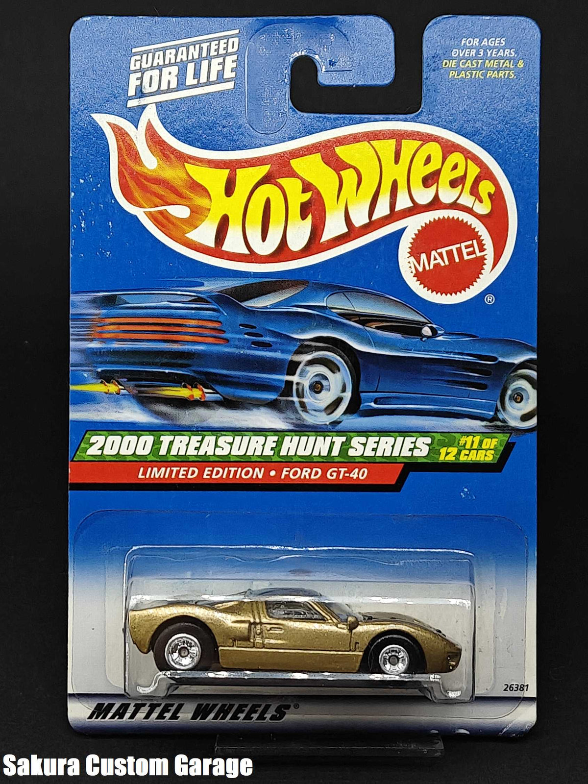 Hot Wheels - Ford GT-40 (STH 2000) 11/12 Treasure Hunts #059