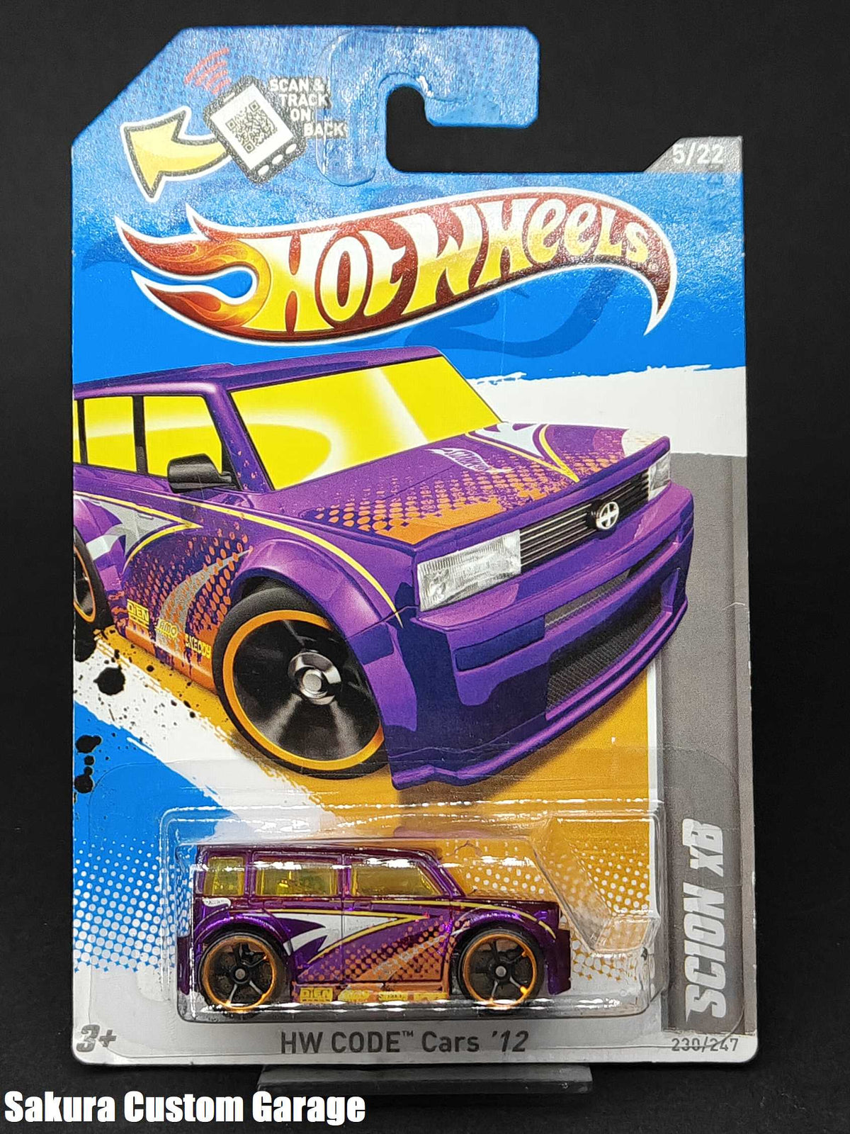 Hot Wheels - Scion xB (2012) 5/22 HW Code Cars 230/247