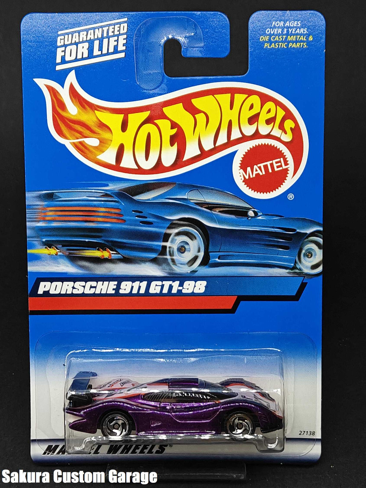 Hot Wheels - Porsche 911 GT1-98 (2000) Mainline Series #172