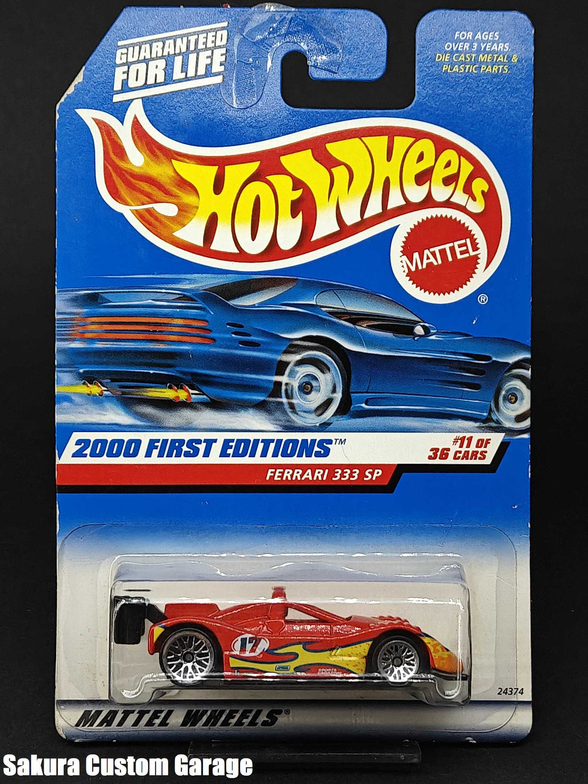 Hot Wheels - Ferrari 333 SP (2000) - 2000 First Editions 11/36 (1)