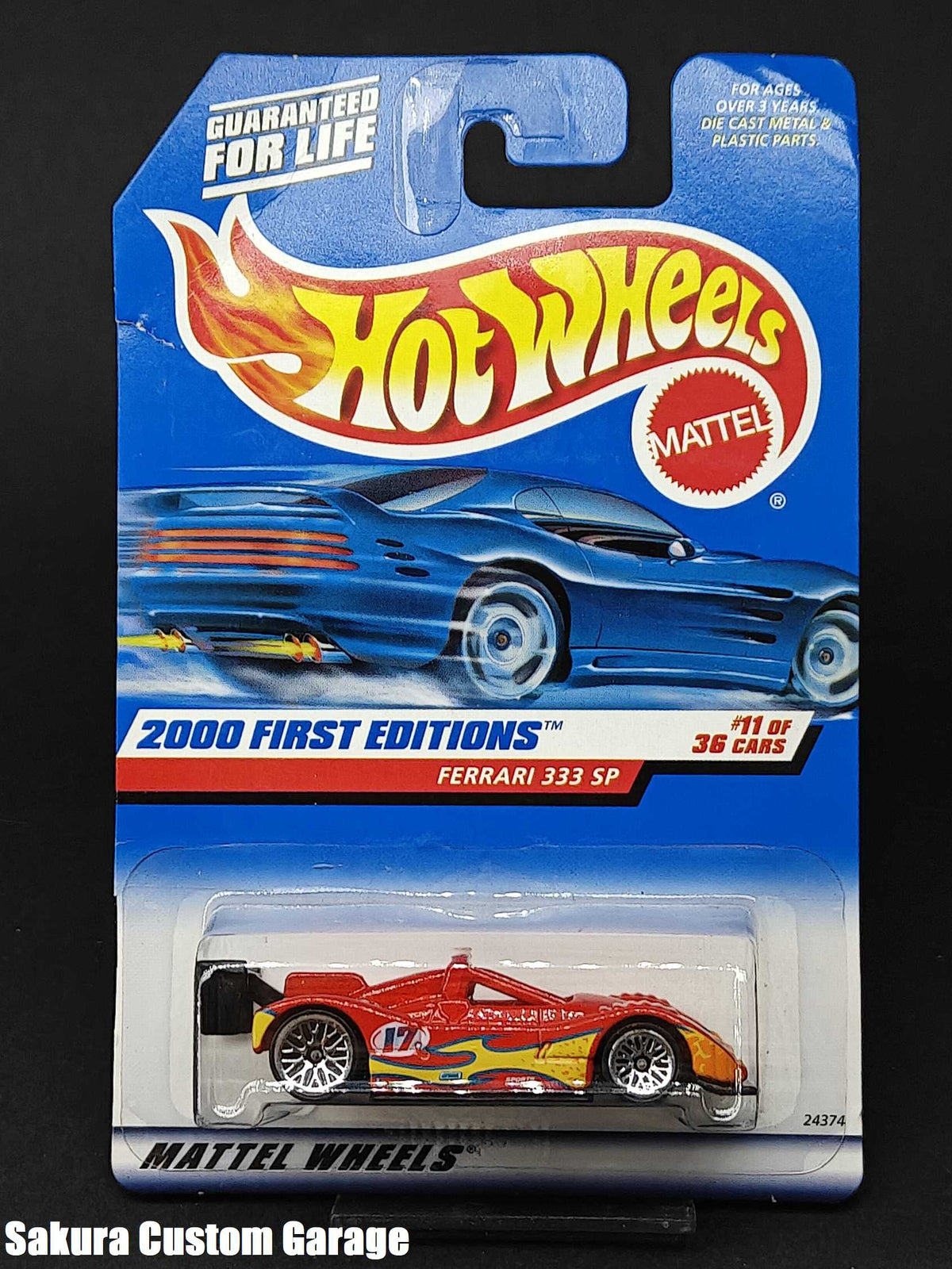 Hot Wheels - Ferrari 333 SP (2000) - 2000 First Editions 11/36 (2)