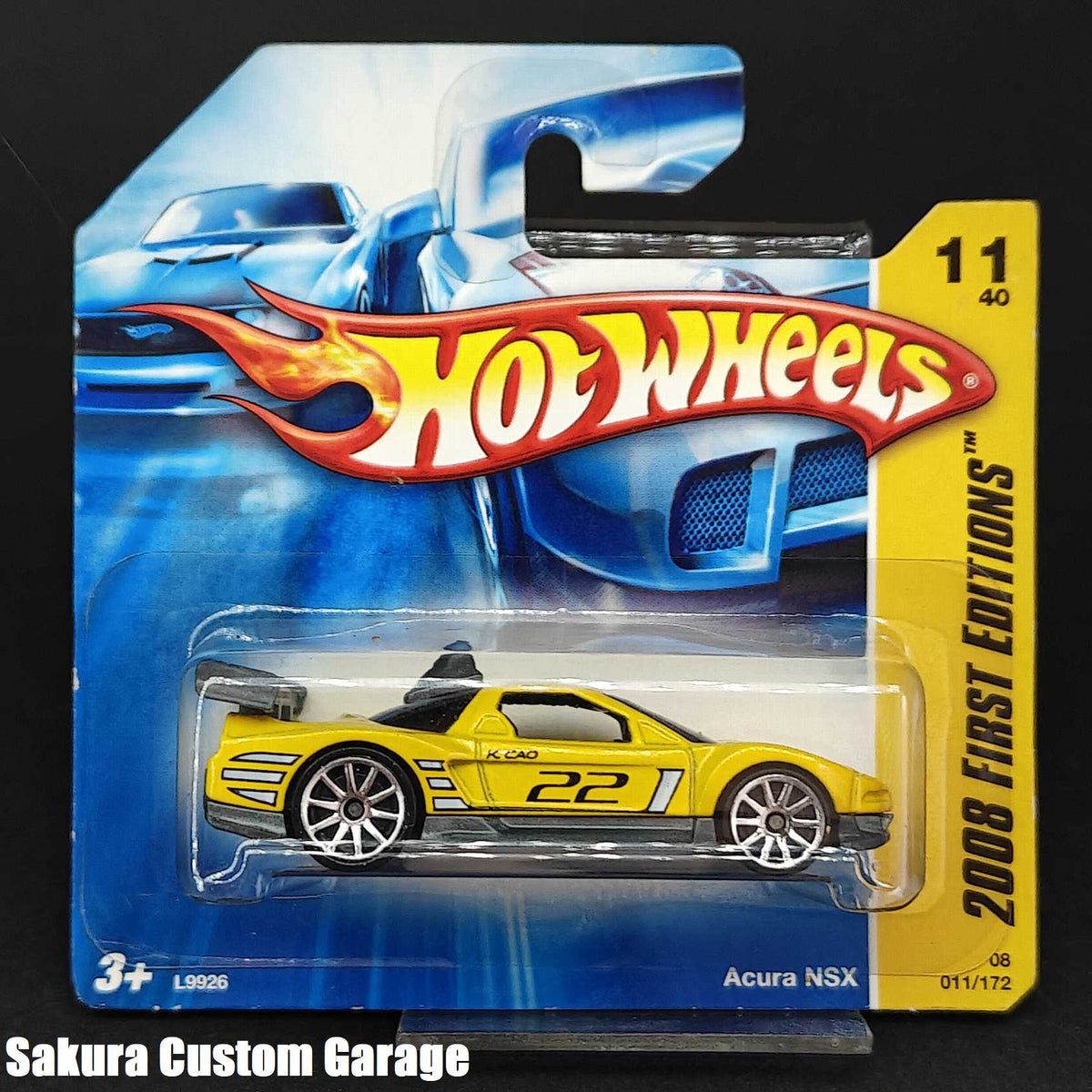 Hot Wheels - Acura NSX (2008) 11/40 2008 First Editions 11/196