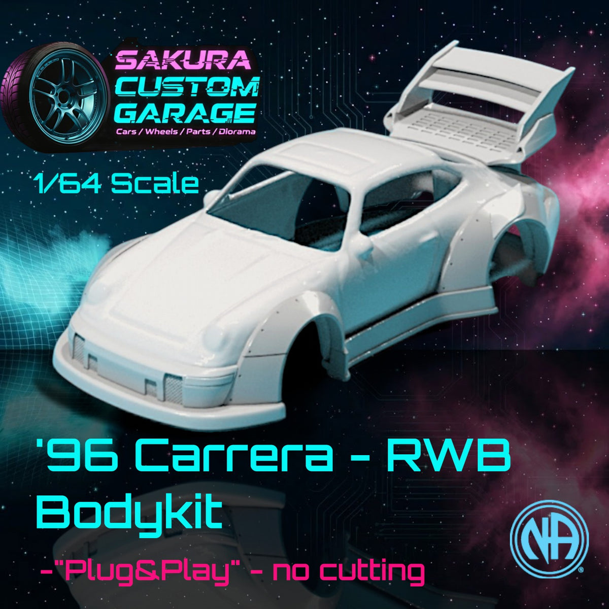 1/64 Bodykit: '96 Porsche Carrera RWB Kit (Typ Plug&Play) - Porsche_003