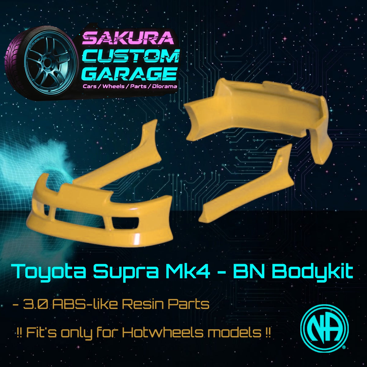 1/64 Bodykit: Toyota Supra Mk4 - BN Bodykit - Toyota_001