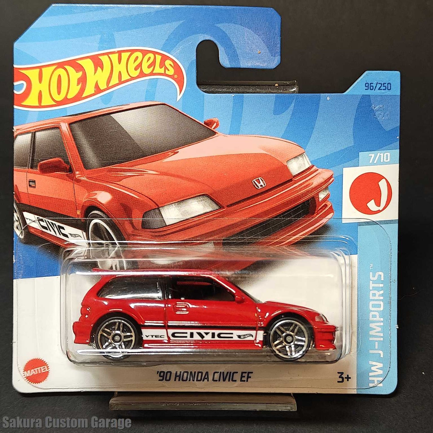 Hot Wheels - '90 Honda Civic EF (2025) 1/10 HW: '70s VS. '90s  28/250