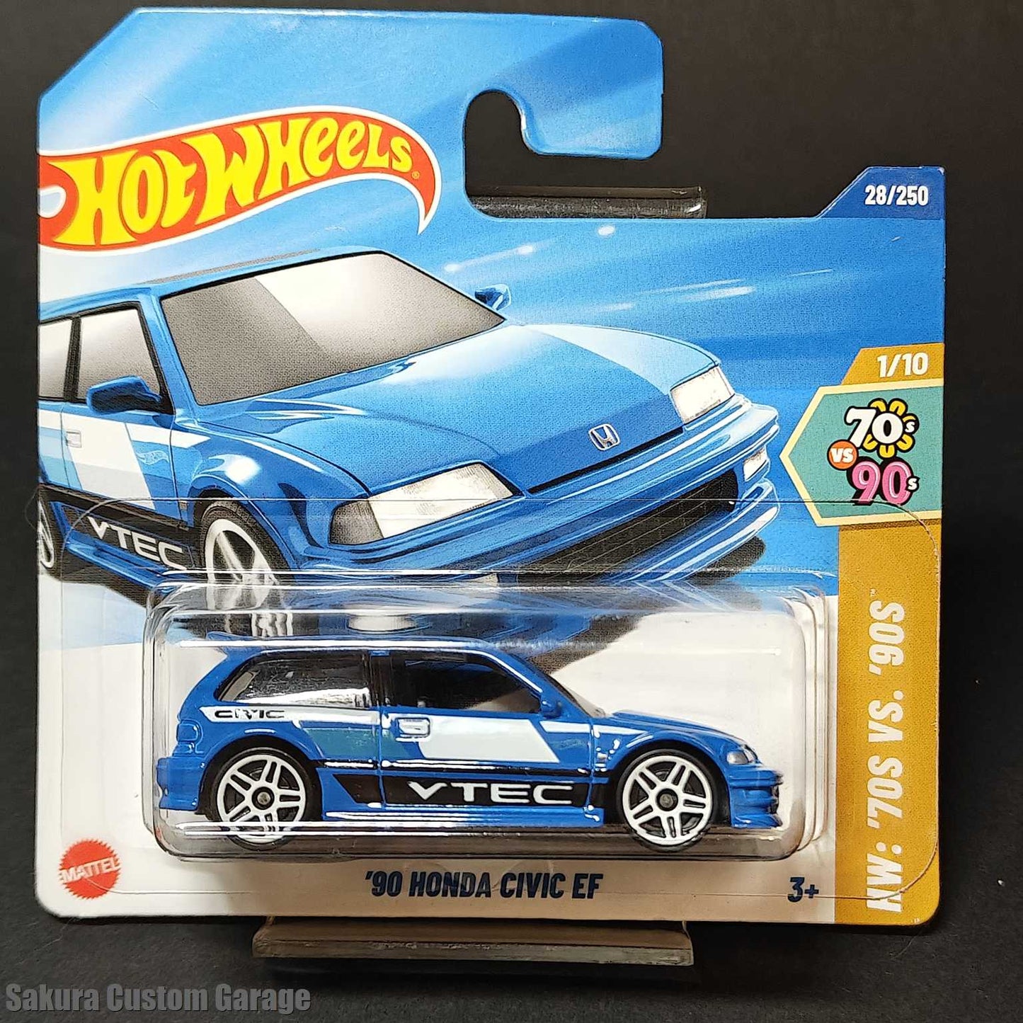 Hot Wheels - '90 Honda Civic EF (2025) 1/10 HW: '70s VS. '90s  28/250