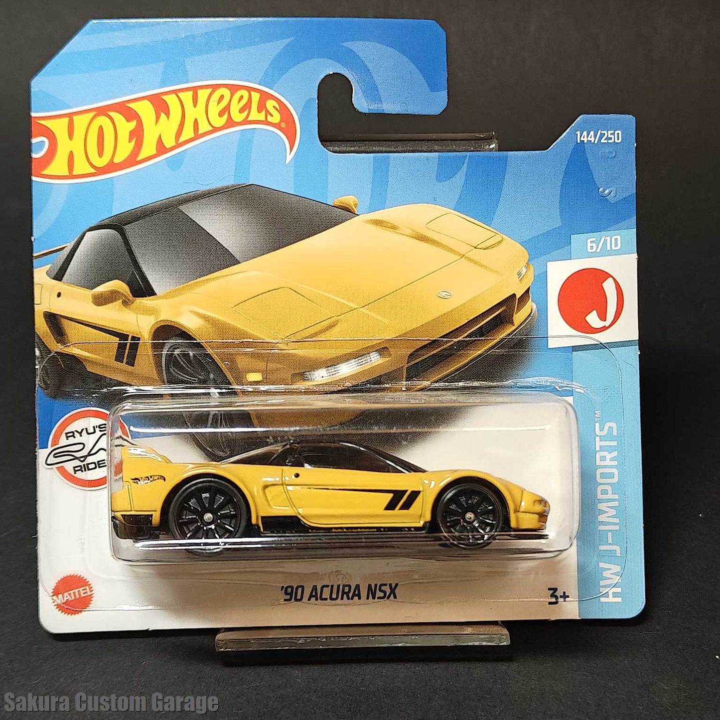 Hot Wheels - '90 Acura NSX (2022) 6/10  HW J-Imports  144/250