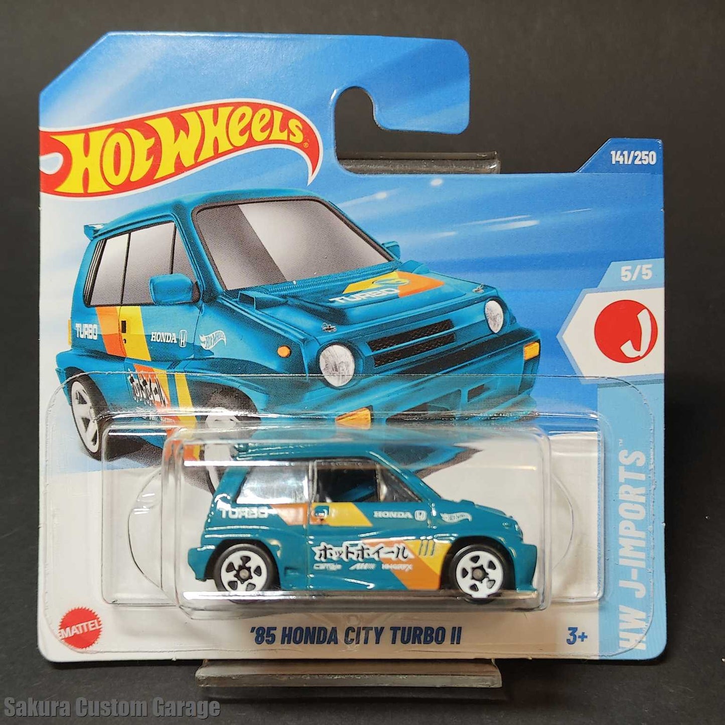 Hot Wheels - '85 Honda City Turbo II (Treasure Hunt 2025) 5/5 HW J-Imports 141/250