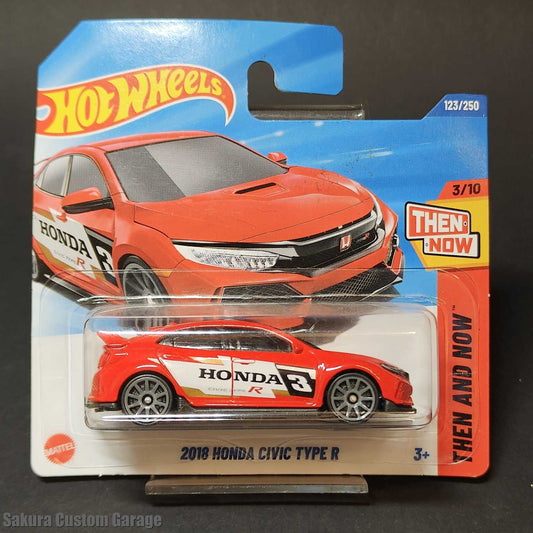 Hot Wheels - 2018 Honda Civic Type R (2025) 3/10 Then And Now 123/250