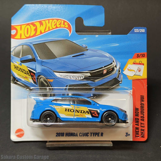 Hot Wheels - 2018 Honda Civic Type R (2025) 3/10 Then And Now 123/250
