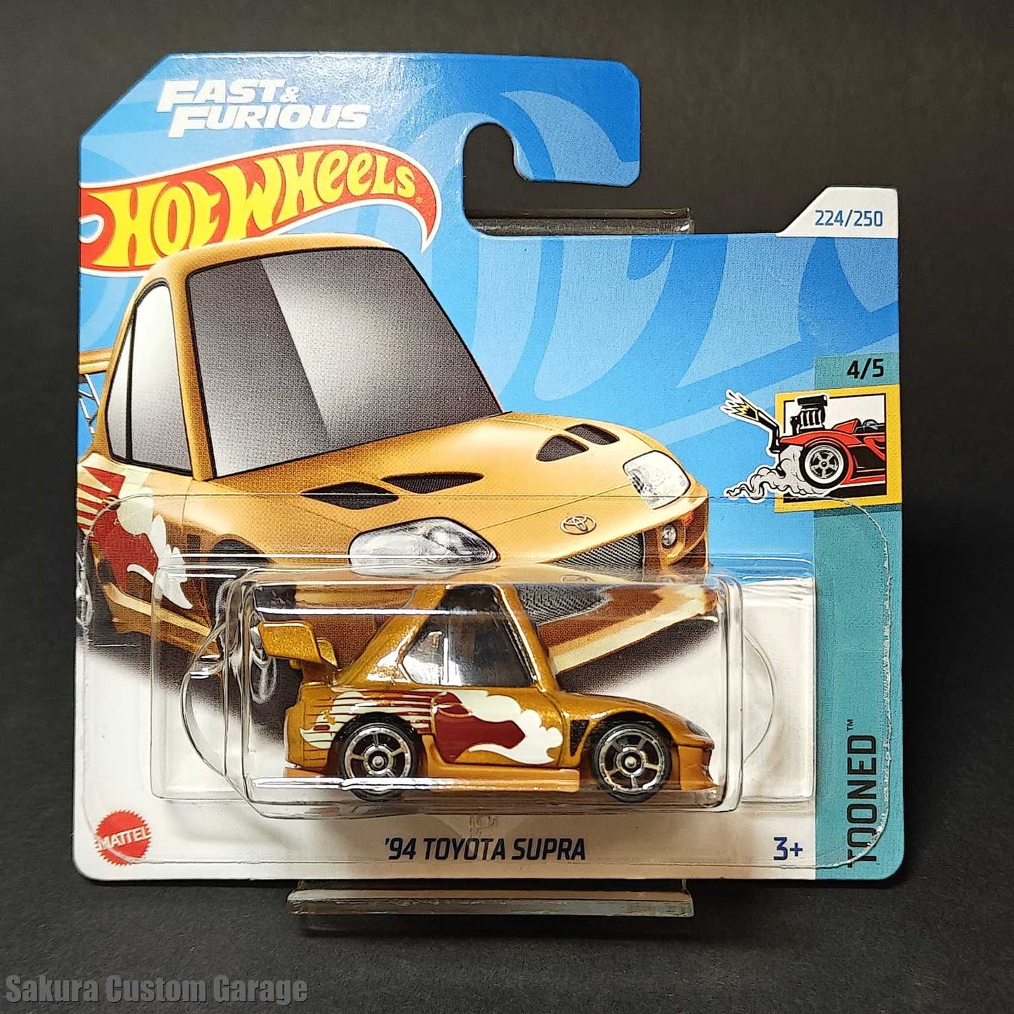 Hot Wheels - '94 Toyota Supra  (2024) 4/5 Tooned 224/250