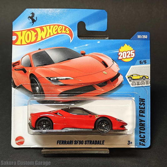 Hot Wheels - Ferrari SF90 Stradale (2025) 5/5 Factory Fresh  191/250
