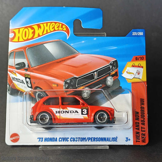 Hot Wheels - '73 Honda Civic Custom (2025) 9/10 Then  And Now 231/250